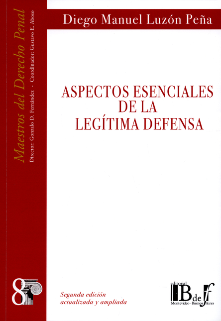 Portada de ASPECTOS ESENCIALES DE LA LEGITIMA DEFENSA