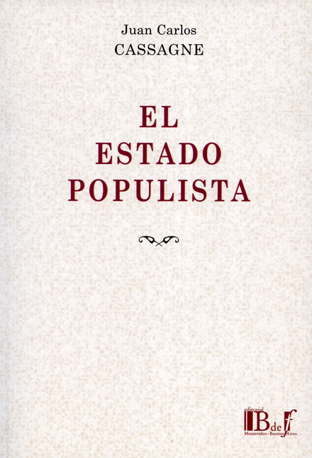 Portada de ESTADO POPULISTA, EL de CASSAGNE, Juan Carlos