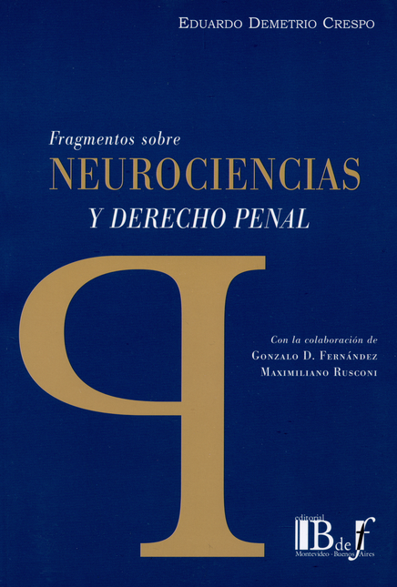 Portada de FRAGMENTOS SOBRE NEUROCIENCIAS Y DERECHO PENAL