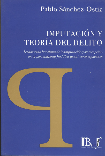 Portada de IMPUTACION Y TEORIA DEL DELITO