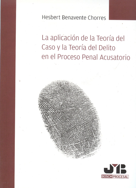 Portada de APLICACION DE LA TEORIA DEL CASO Y LA TEORIA DEL DELITO EN EL PROCESO PENAL ACUSATORIO, LA