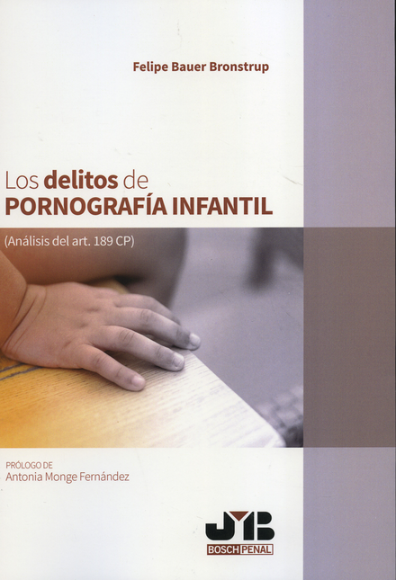 Portada de DELITOS DE PORNOGRAFIA INFANTIL, LOS