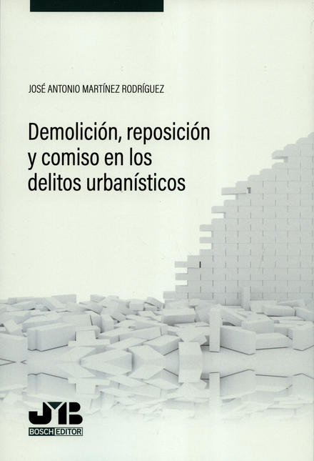 Portada de DEMOLICION REPOSICION Y COMISO EN LOS DELITOS URBANISTICOS