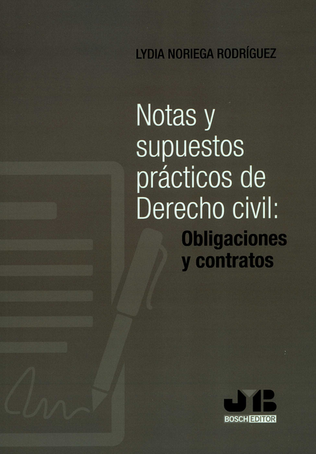 Portada de NOTAS Y SUPUESTOS PRACTICAS DE DERECHO CIVIL OBLIGACIONES Y CONTRATOS