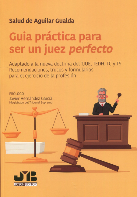 Portada de GUIA PRACTICA PARA SER UN JUEZ PERFECTO ADAPTADO A LA NUEVA DOCTRINA DEL TJUE TEDH TC Y TS