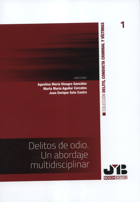 Portada de DELITOS DE ODIO UN ABORDAJE MULTIDISCIPLINAR