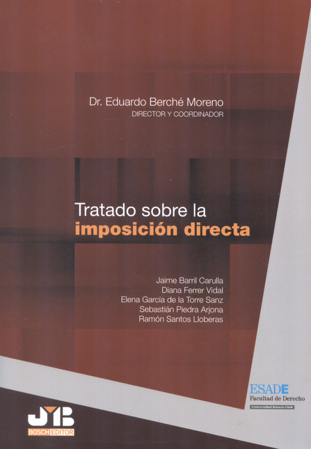 Portada de TRATADO SOBRE LA IMPOSICION DIRECTA de BARRIL CARULLA, Jaime