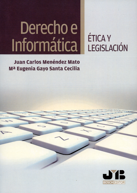Portada de DERECHO E INFORMATICA ETICA Y LEGISLACION de MENÉNDEZ MATO, Juan Carlos