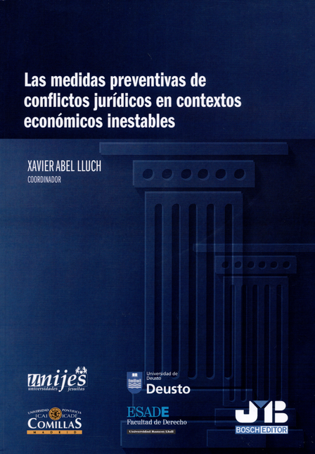 Portada de MEDIDAS PREVENTIVAS DE CONFLICTOS JURIDICOS EN CONTEXTOS ECONOMICOS INESTABLES, LAS