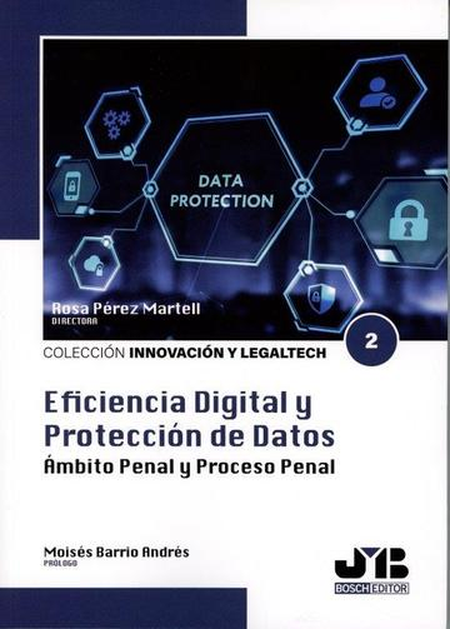 Portada de EFICIENCIA DIGITAL Y PROTECCION DE DATOS AMBITO PENAL Y PROCESO PENAL