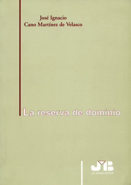 Portada de RESERVA DE DOMINIO, LA