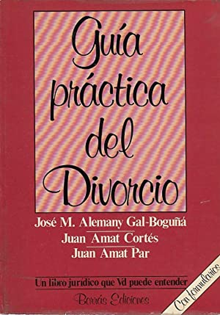Portada de GUIA PRACTICA DEL DIVORCIO