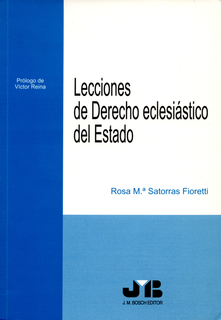 Portada de LECCIONES DE DERECHO ECLESIASTICO DEL ESTADO