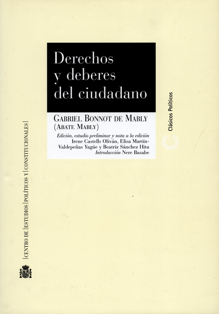 Portada de DERECHOS Y DEBERES DEL CIUDADANO