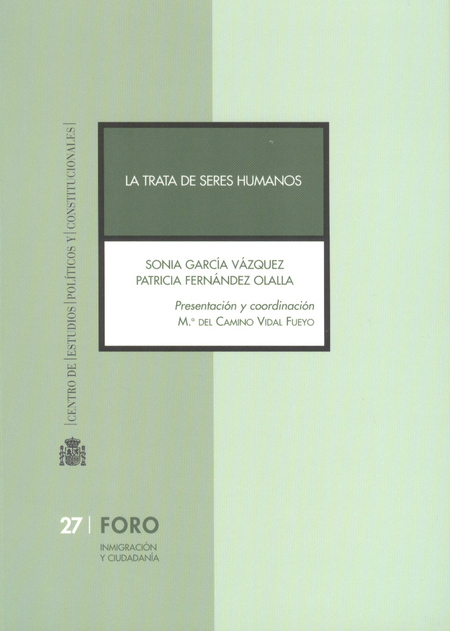 Portada de TRATA DE SERES HUMANOS, LA
