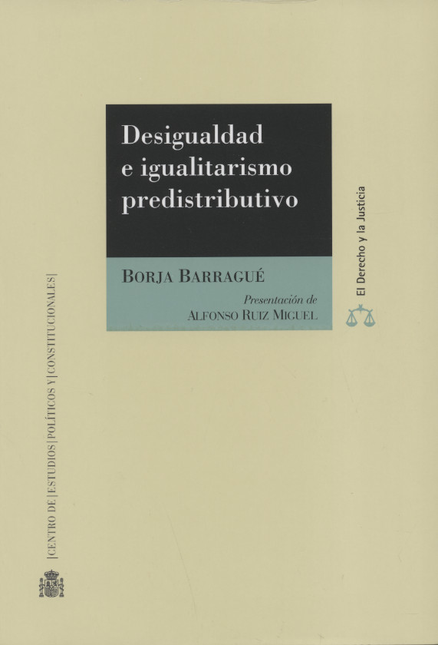 Portada de DESIGUALDAD E IGUALITARISMO PREDISTRIBUTIVO