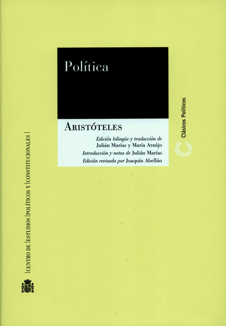 Portada de POLITICA (7ª ED) de ARISTOTELES