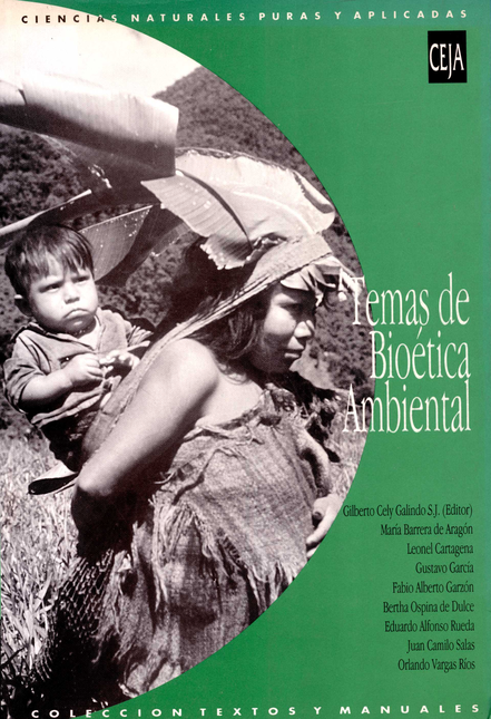 Portada de TEMAS DE BIOETICA AMBIENTAL