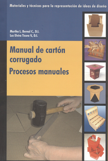 Portada de MANUAL DE CARTON CORRUGADO. PROCESOS MANUALES