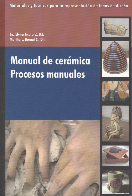 Portada de MANUAL DE CERAMICA. PROCESOS MANUALES