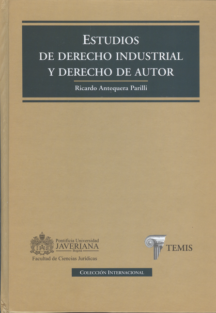 Portada de ESTUDIOS DE DERECHO INDUSTRIAL Y DERECHO DE AUTOR