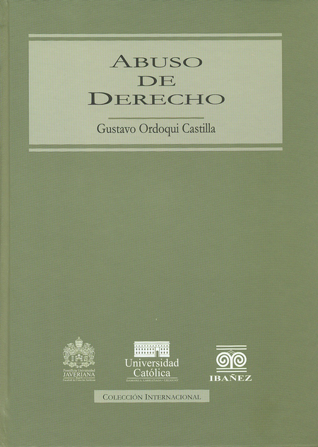 Portada de ABUSO DE DERECHO