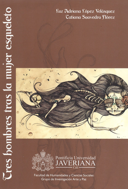 Portada de TRES HOMBRES TRAS LA MUJER ESQUELETO. UN PORTAL EN EL ESPEJO