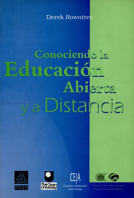 Portada de CONOCIENDO LA EDUCACION ABIERTA Y A DISTANCIA