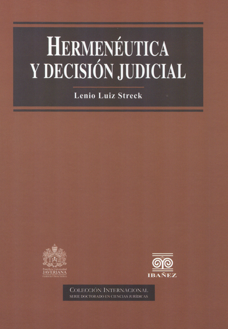Portada de HERMENEUTICA Y DECISION JUDICIAL