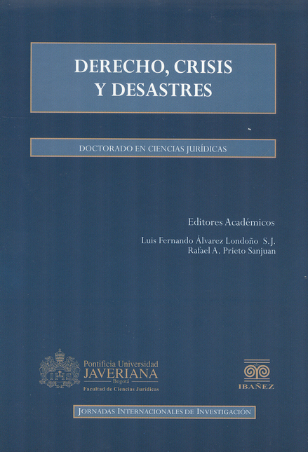 Portada de DERECHO CRISIS Y DESASTRES