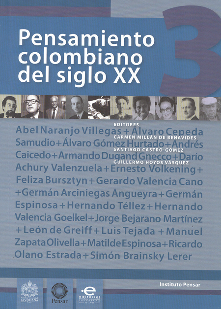 Portada de PENSAMIENTO COLOMBIANO (T. III) DEL SIGLO XX