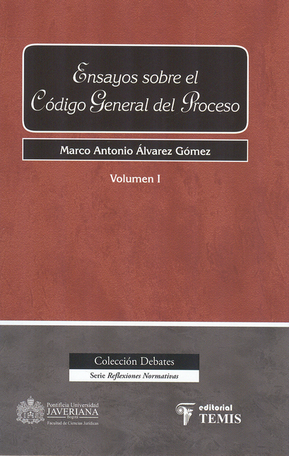 Portada de ENSAYOS SOBRE EL CODIGO (VOL I) GENERAL DEL PROCESO