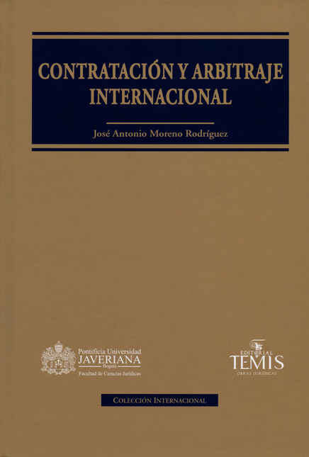 Portada de CONTRATACION Y ARBITRAJE INTERNACIONAL