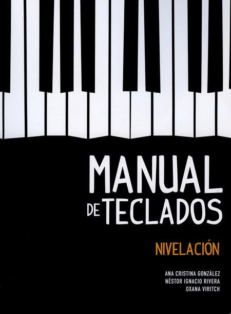 Portada de MANUAL DE TECLADOS. NIVELACION
