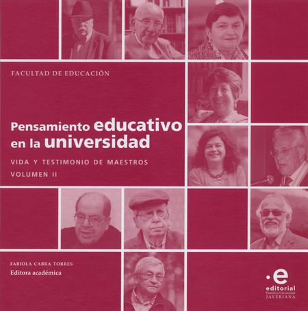Portada de PENSAMIENTO EDUCATIVO EN LA (II) UNIVERSIDAD. VIDA Y TESTIMONIO DE MAESTROS