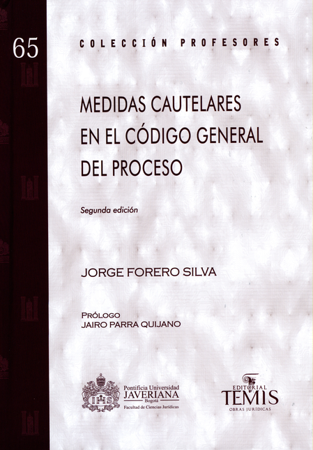 Portada de MEDIDAS CAUTELARES (2A.ED) EN EL CODIGO GENERAL DEL PROCESO