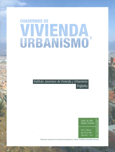 Portada de REV. CUADERNOS DE VIVIENDA VOL.2-4 Y URBANISMO