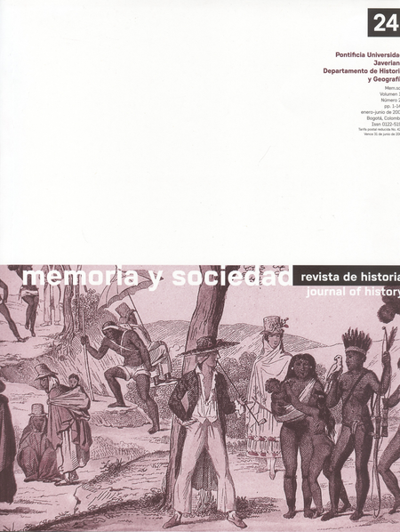 Portada de REV. MEMORIA Y SOCIEDAD # 024