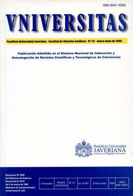 Portada de REV. UNIVERSITAS # 111 de VARIOS, Autores