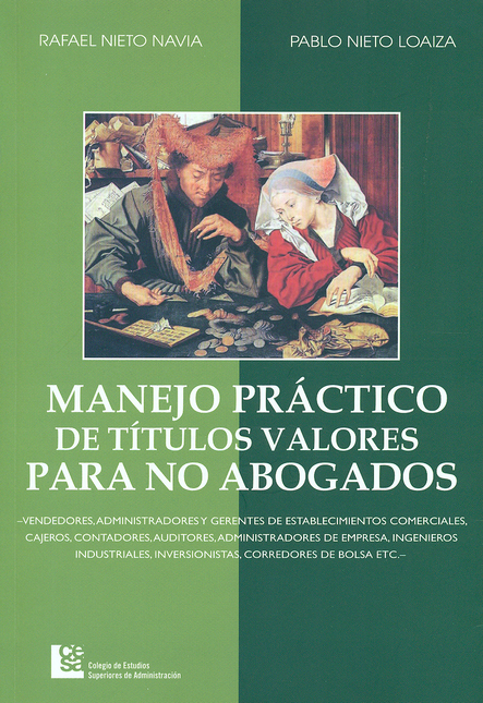 Portada de MANEJO PRACTICO DE TITULOS VALORES PARA NO ABOGADOS