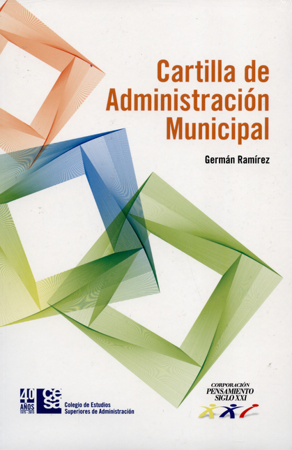 Portada de CARTILLA DE ADMINISTRACION MUNICIPAL (+CD)
