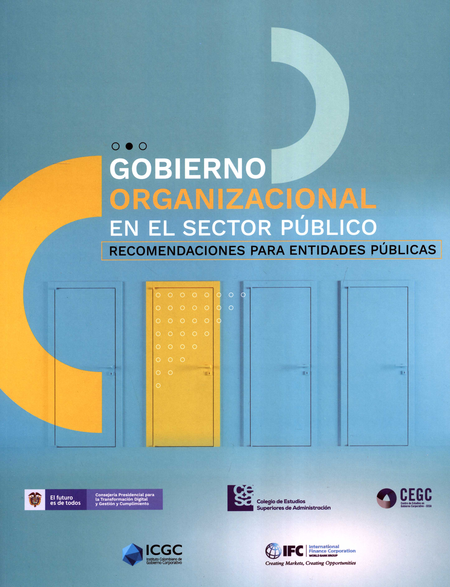 Portada de GOBIERNO ORGANIZACIONAL EN EL SECTOR PUBLICO. RECOMENDACIONES PARA ENTIDADES PUBLICAS