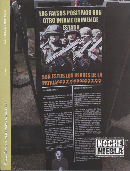 Portada de REV. NOCHE Y NIEBLA # 038