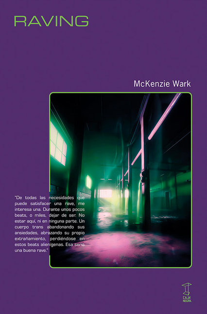 Portada de RAVING de WARK, Mckenzie