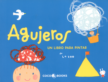 Portada de AGUJEROS. UN LIBRO PARA PINTAR