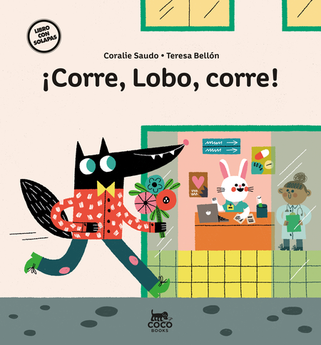 Portada de CORRE LOBO CORRE de BELLÓN, Teresa