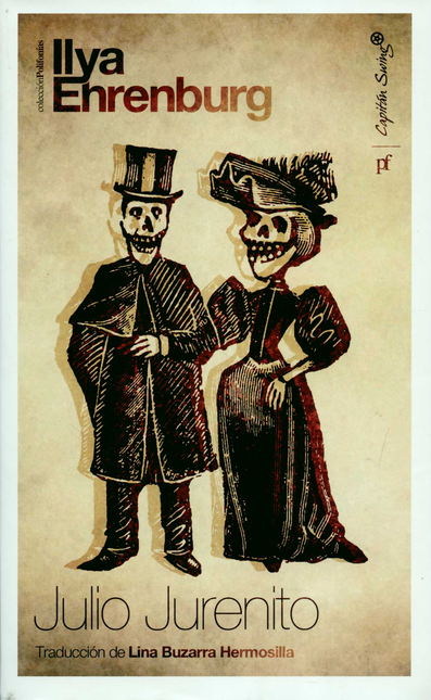 Portada de JULIO JURENITO de EHRENBURG, Ilya