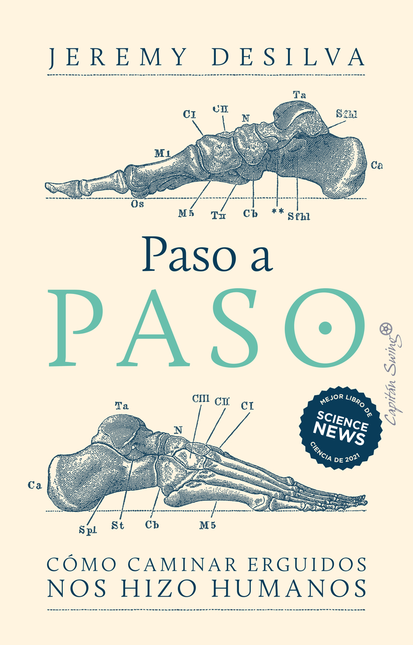 Portada de PASO A PASO COMO CAMINAR ERGUIDOS NOS HIZO HUMANOS