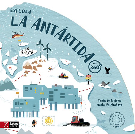 Portada de EXPLORA LA ANTARTIDA EN 360°