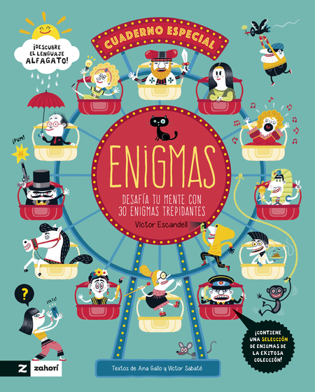 Portada de CUADERNO ESPECIAL ENIGMAS DESAFIA TU MENTE CON 30 ENIGMAS TREPIDANTES